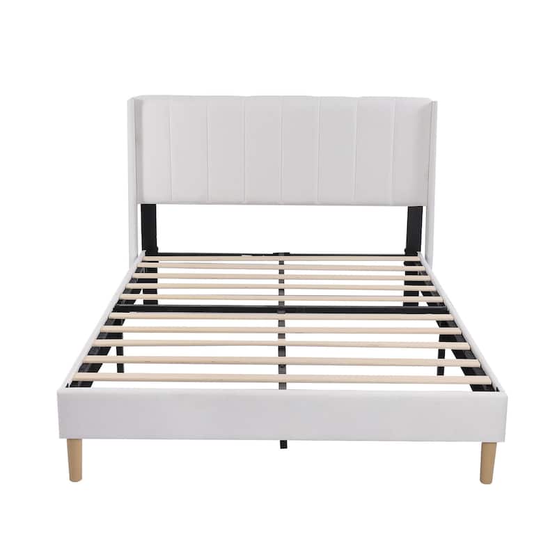 Alazyhome Upholstered Platform Bed Frame