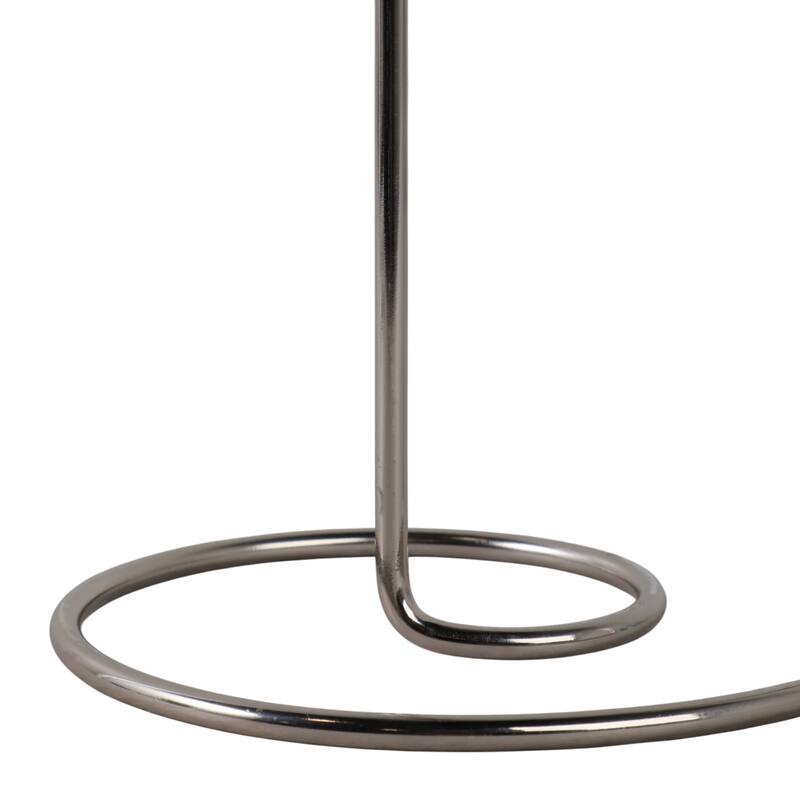 Metal Modern Swirl 2-Taper Candle Holder
