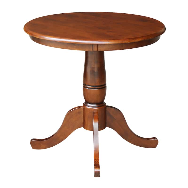International Concepts 30-inch Round Pedestal Table