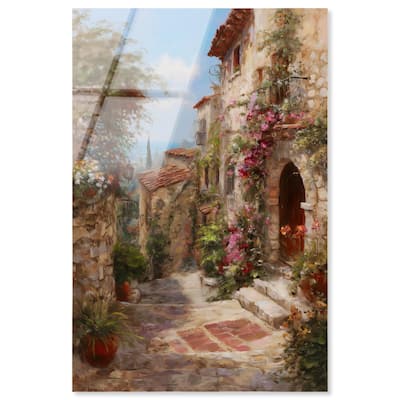 Mediterranean Charm I Acrylic by Art Remedy, Ready to Hang