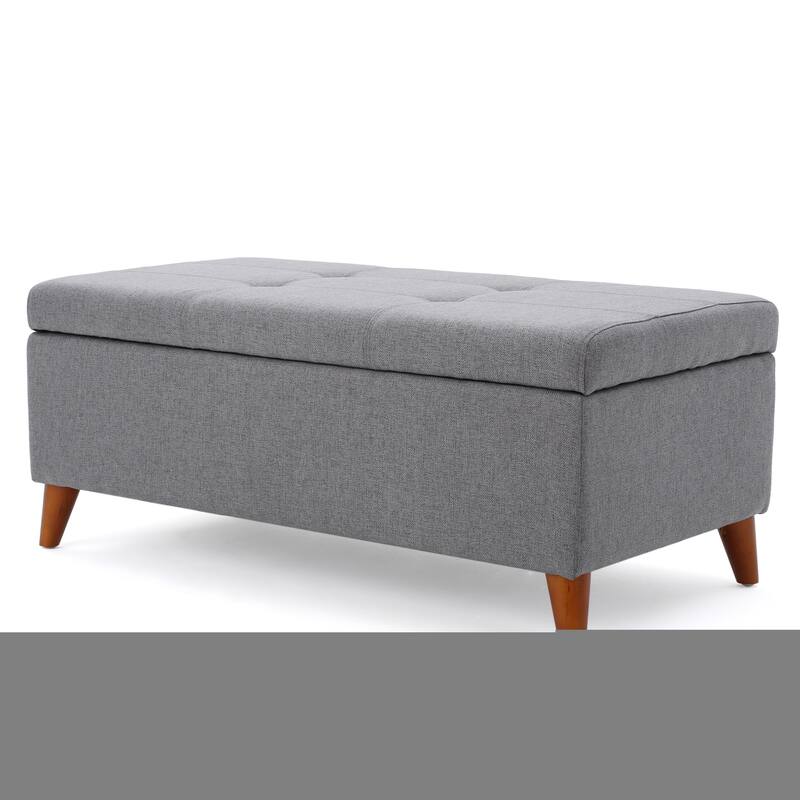 Storage Ottoman Cushioned Seats, Solid Construction, Easy to assemble