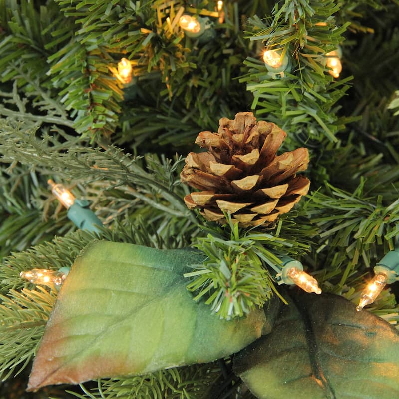 Pre-Lit Green River Spruce Artificial Christmas Tree - 6.5' - Clear Lights