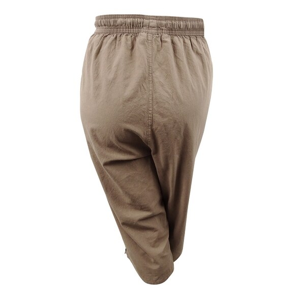 karen scott capris plus size