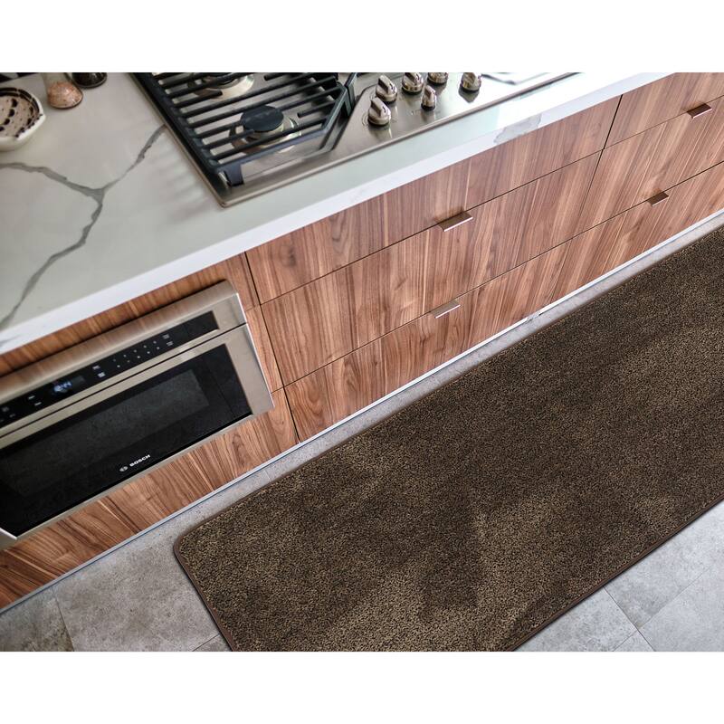 Luxurious Speckled Kitchen Runner Rug - 20x48 Inches, Super Absorbent & Soft - 48"L x 20"W x 2/8"H