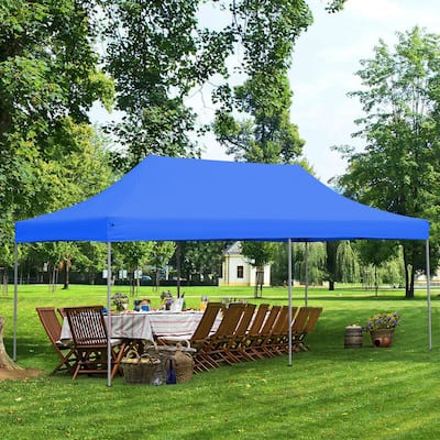 Ainfox 10ft x 20ft Outdoor Gazebo Pop up Canopy Tent Heavy Duty Instant Shelters