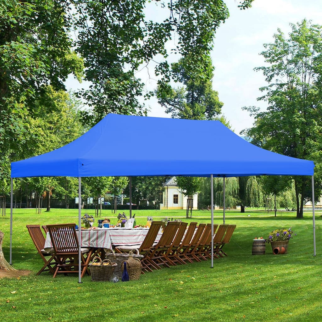 Ainfox 10ft x 20ft Outdoor Gazebo Pop up Canopy Tent Heavy Duty Instant Shelters
