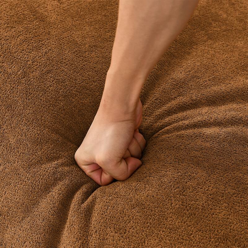 Chenille Memory Foam Floor Chair