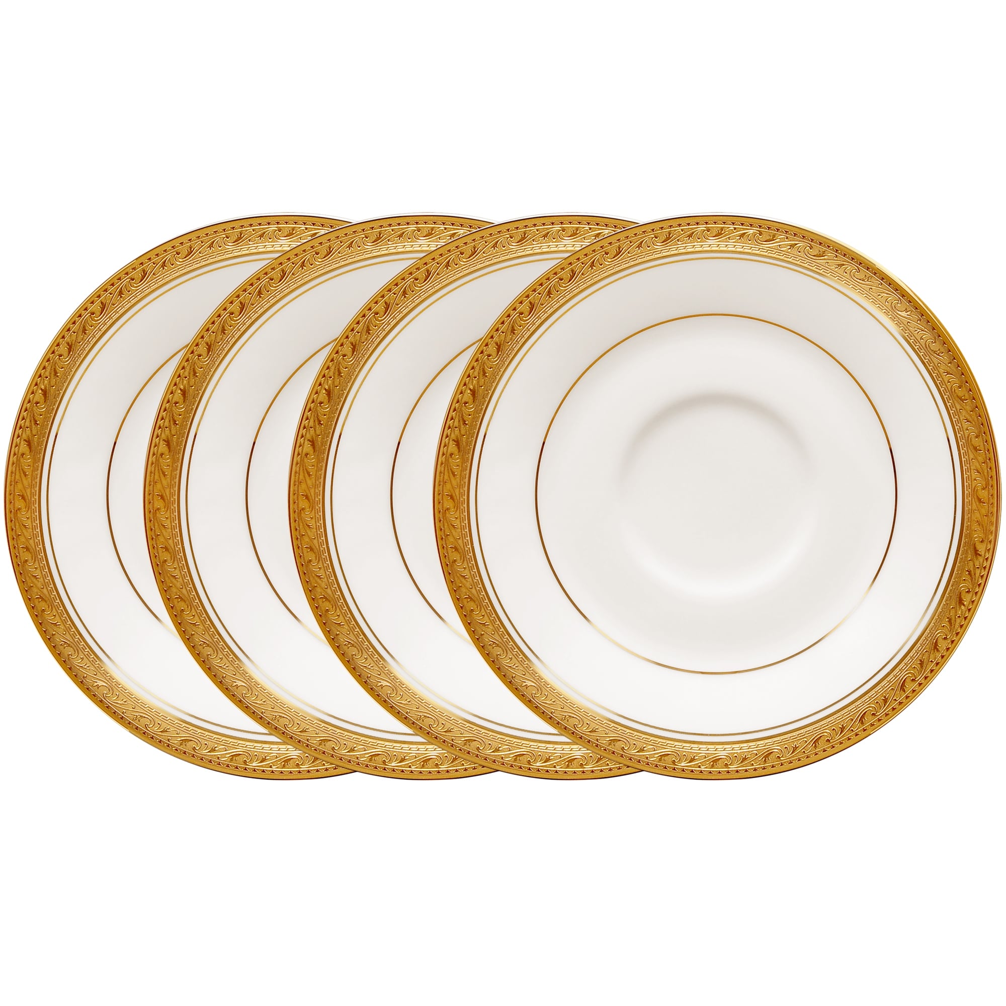 Noritake Crestwood Set Of 4 Saucers, 6