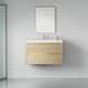 Option Oak Natural Wood + Antique White