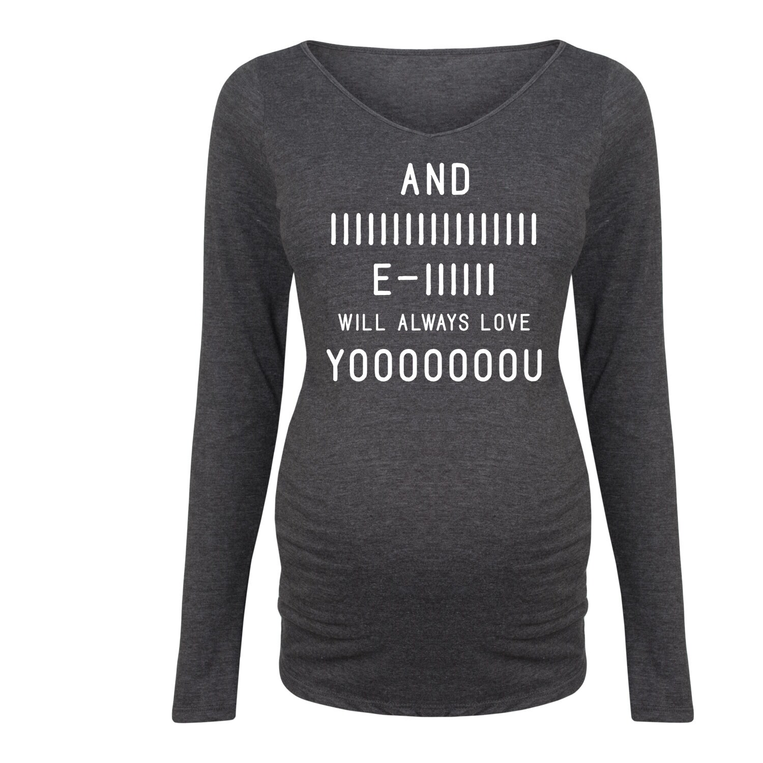 Shop And I Will Always Love You Funny Pop Culture Maternity Long