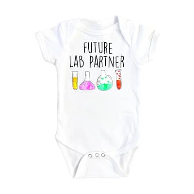 Science - Baby Boy Girl Clothes Infant Bodysuit Funny Cute Newborn E8