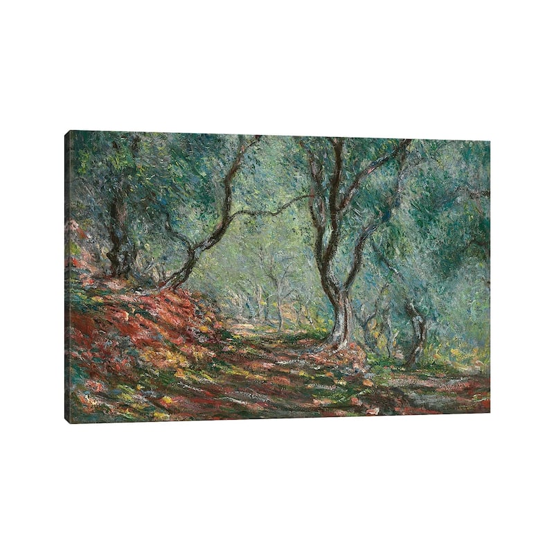 iCanvas "Olive Trees in the Moreno Garden, 1884 " by Claude Monet Canvas Print