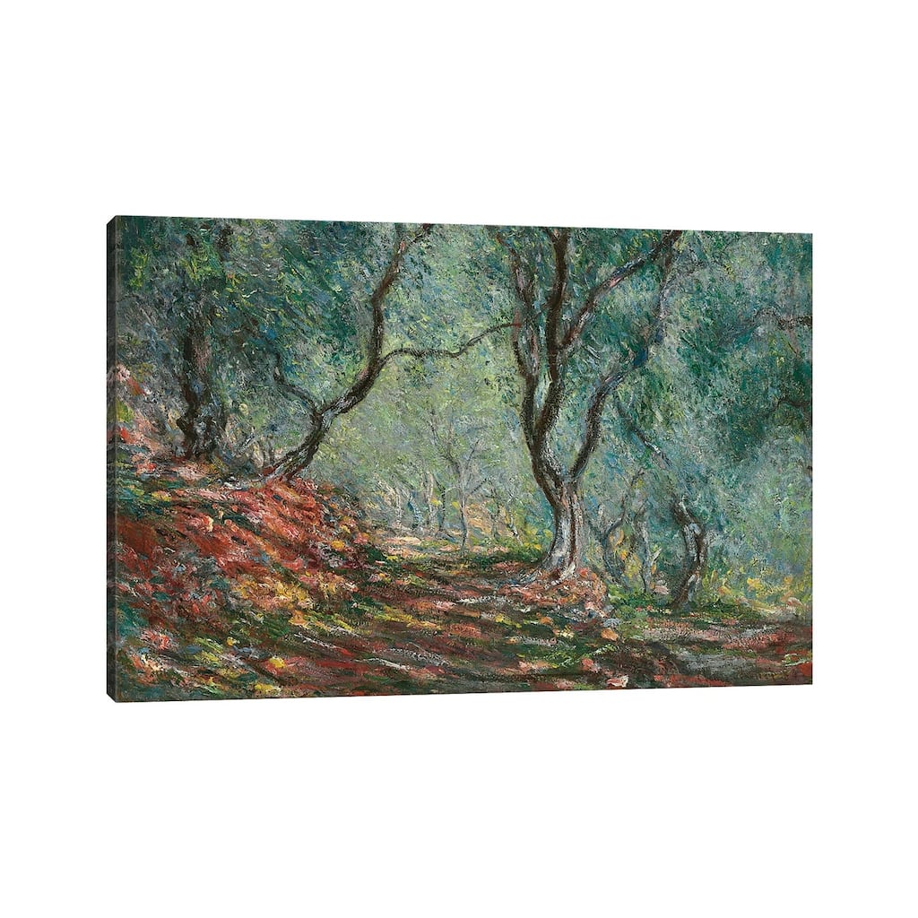 iCanvas "Olive Trees in the Moreno Garden, 1884 " by Claude Monet Canvas Print