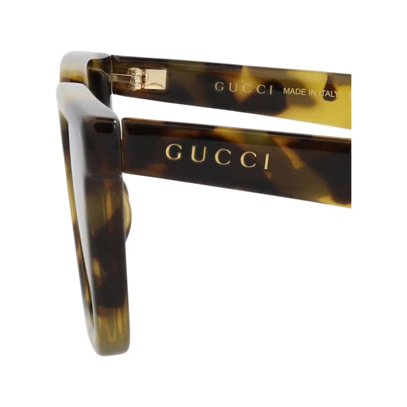 Gucci Square-Frame Injection Sunglasses