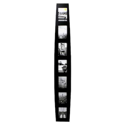 kieragrace KG Summit Standing Collage Frame - Black - 10" x 64" x 2"