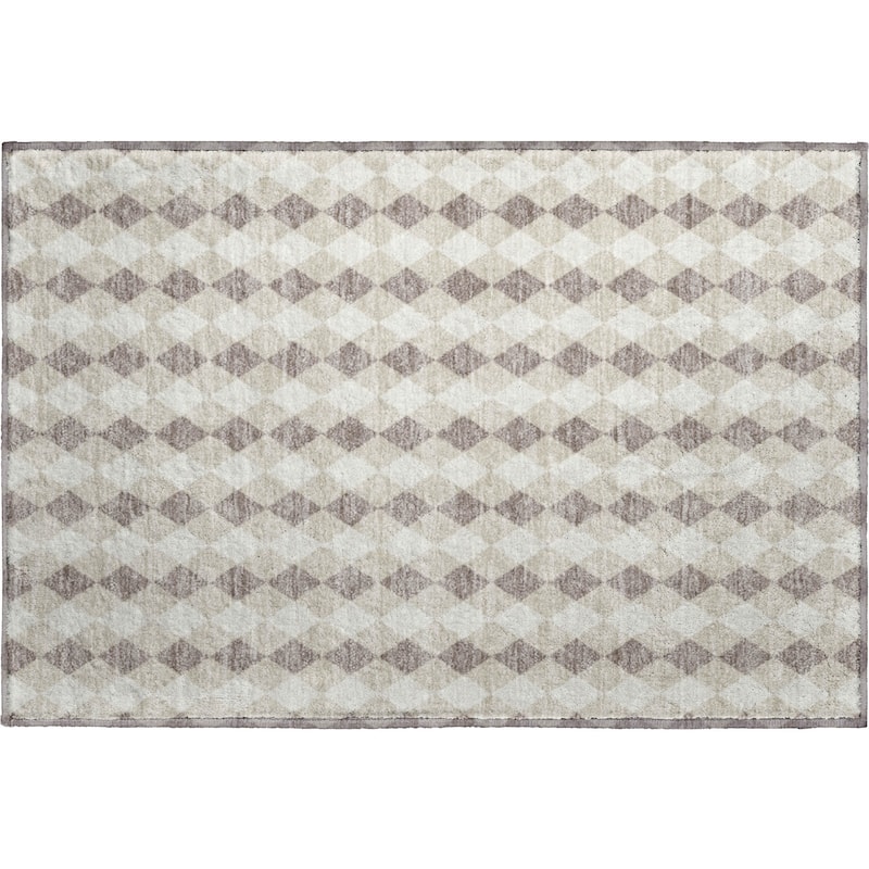 Premium Washable Super Soft Argyle Mayfield Rug
