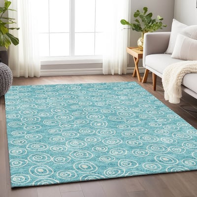 Premium Washable Super Soft Contemporary Zazzle Mayfield Rug
