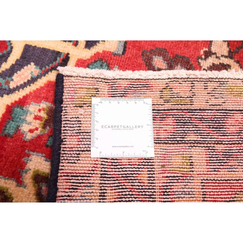 ECARPETGALLERY Hand-knotted Andelz Red Wool Rug - 4'7 x 6'8