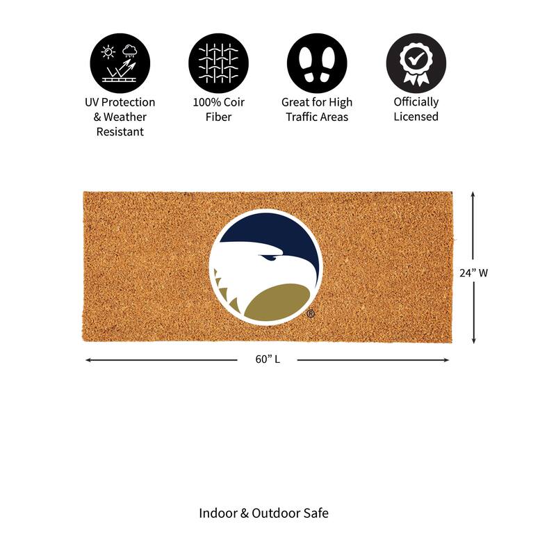 Georgia Southern University Full Color Indoor/Outdoor Coir Mat