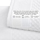 preview thumbnail 93 of 197, Linery & Co. Cotton Diamond Waffle Texture Bath Towels