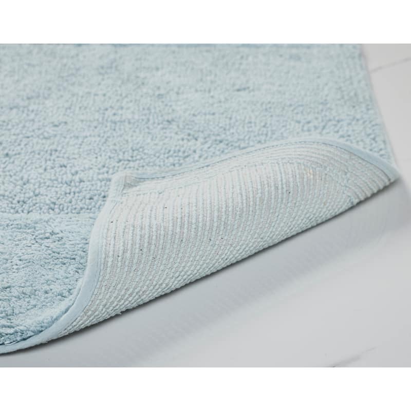 Better Trends Granada Collection 100% Cotton Tufted Bath Mats with Non-Slip Spray Latex Backing, Machine Washable for Bathroom