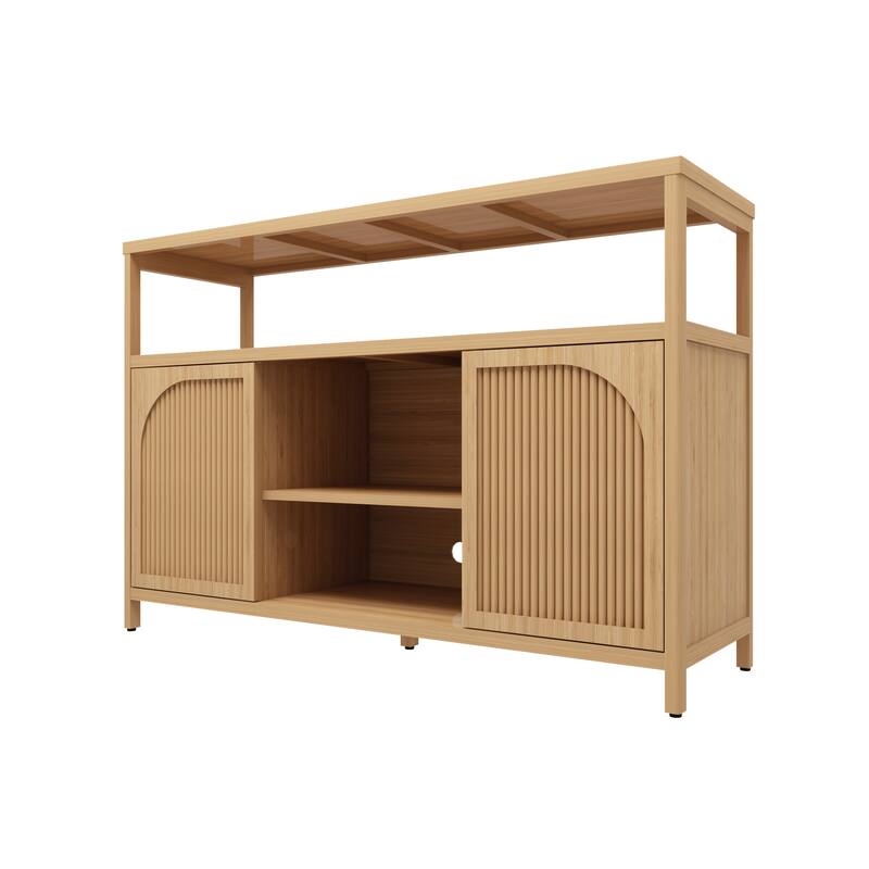 Bamboo sideboard