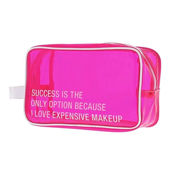 Shop About Face Designs Women S Success Pink Cosmetic Bag Funny