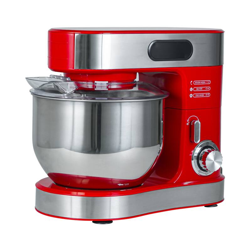 5.5-Quart Modern 6 Speeds Tilt-Head Kitchen Stand Mixer