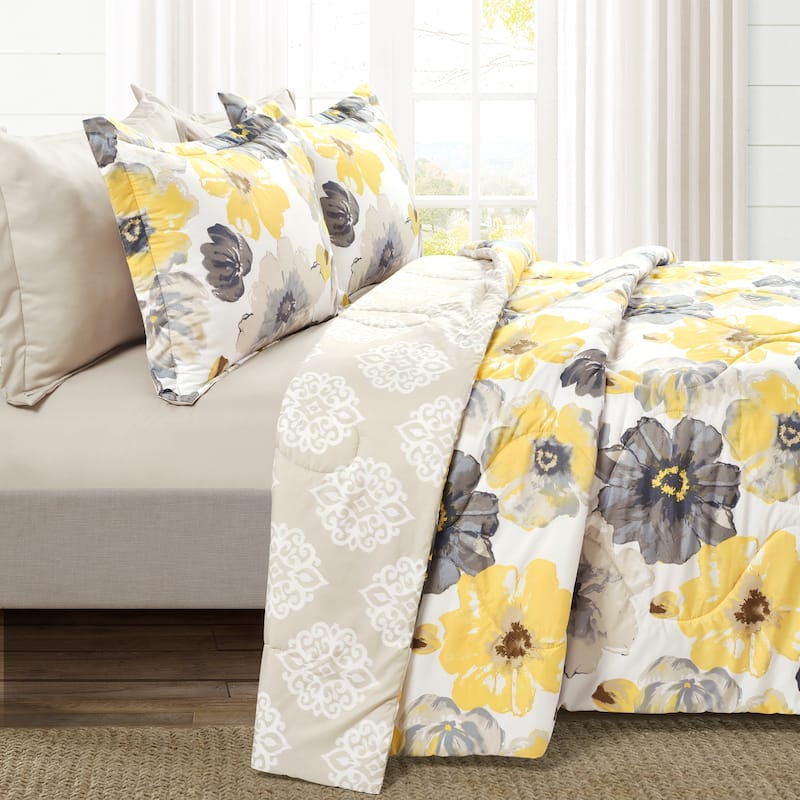 Lush Decor Leah 6 Piece Comforter Set