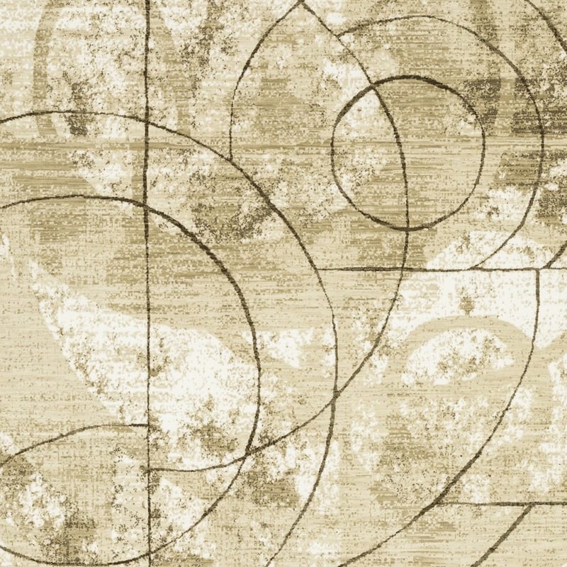 HomeRootsGeometric Modern Rectangle Area Rug