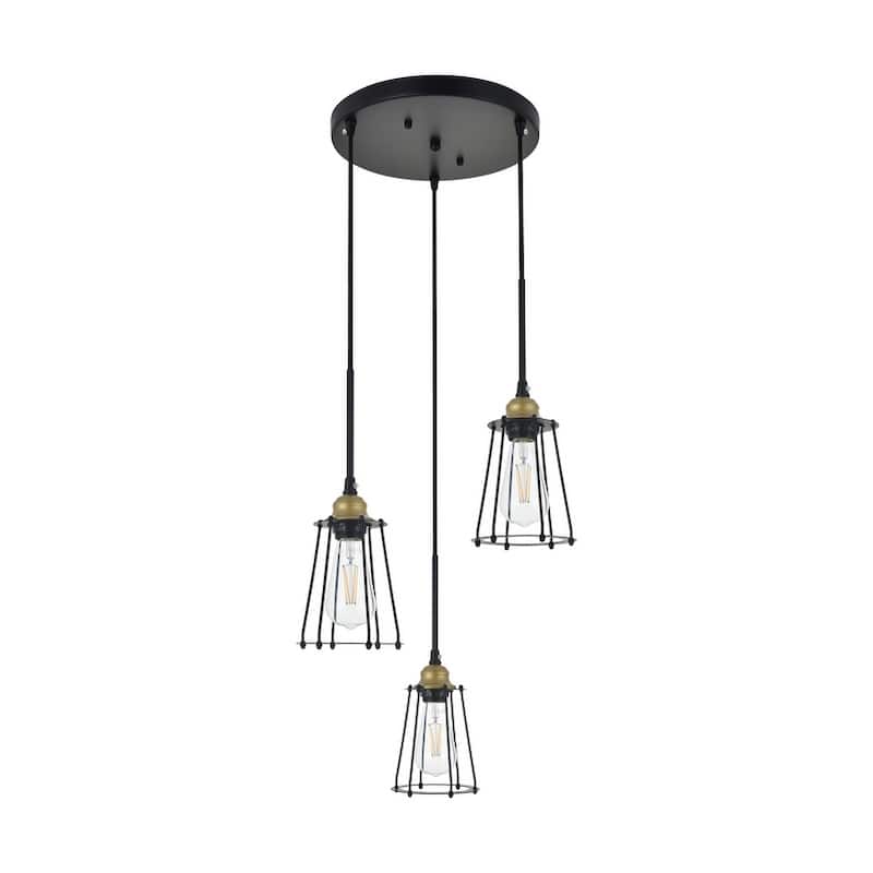 Auspice 3 light chrome Pendant