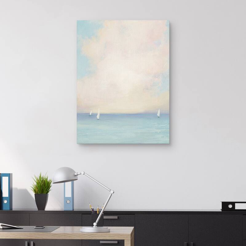 Morning Sail by Julia Puriton Canvas Art Print