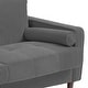 preview thumbnail 63 of 77, 62.5'' W Corduroy Couch Upholstered Square Arm Sofa
