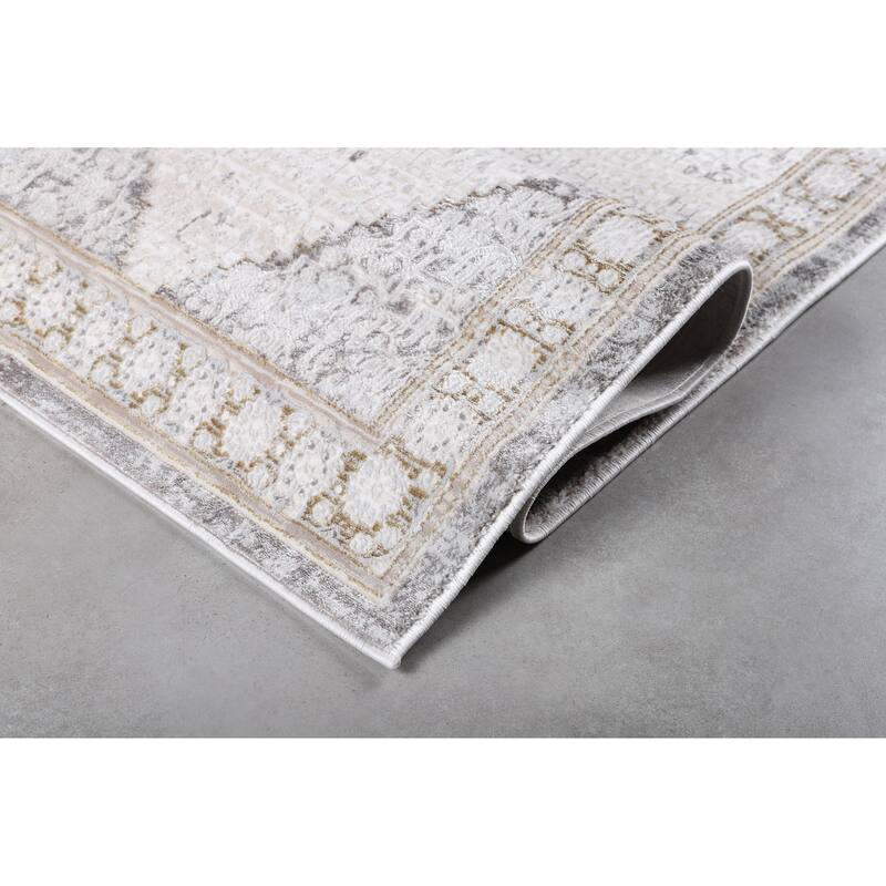 Viana Collection Modern Abstract Area Rug