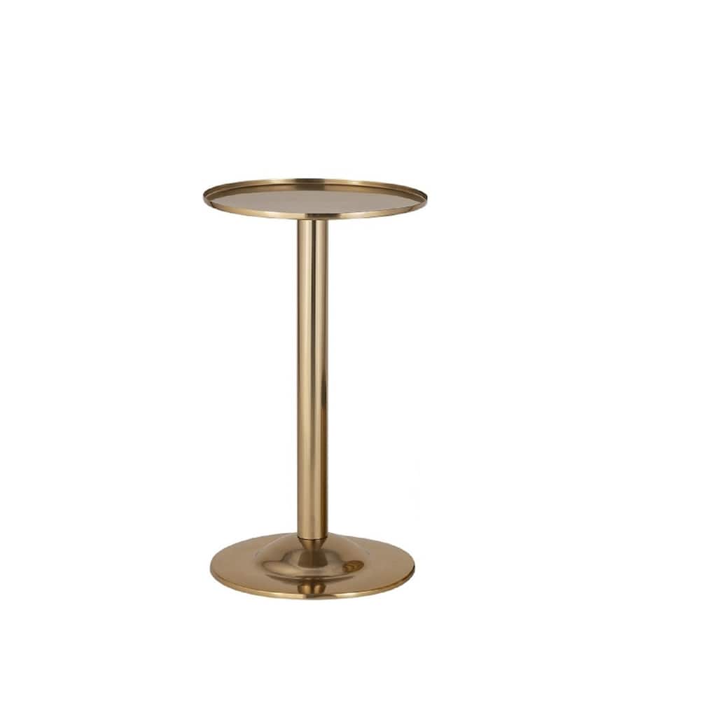 Gold Steel Ice Bucket Stand Only Small