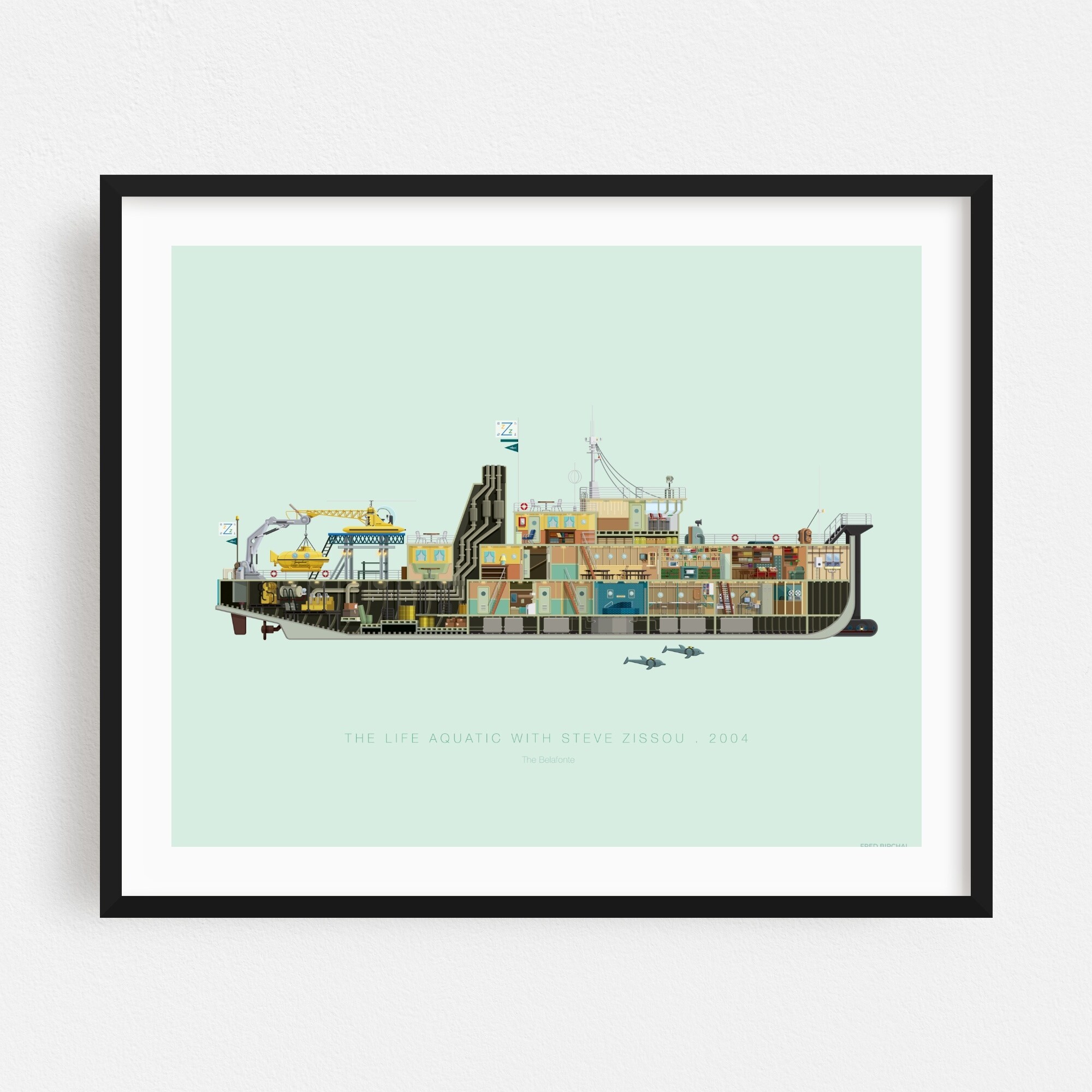 life aquatic belafonte poster