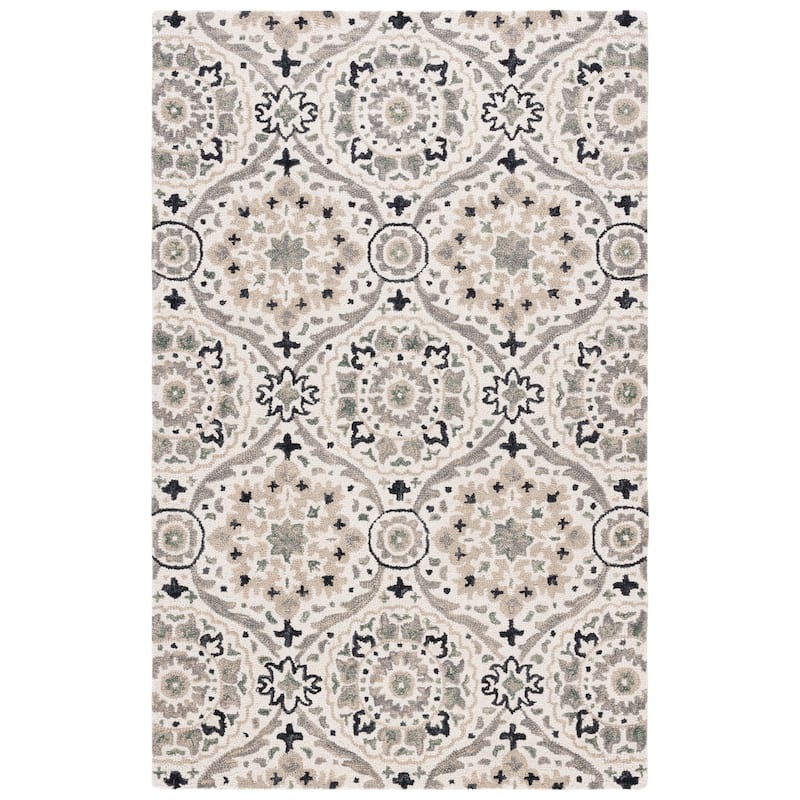 SAFAVIEH Handmade Aspen Neri Boho Wool Rug
