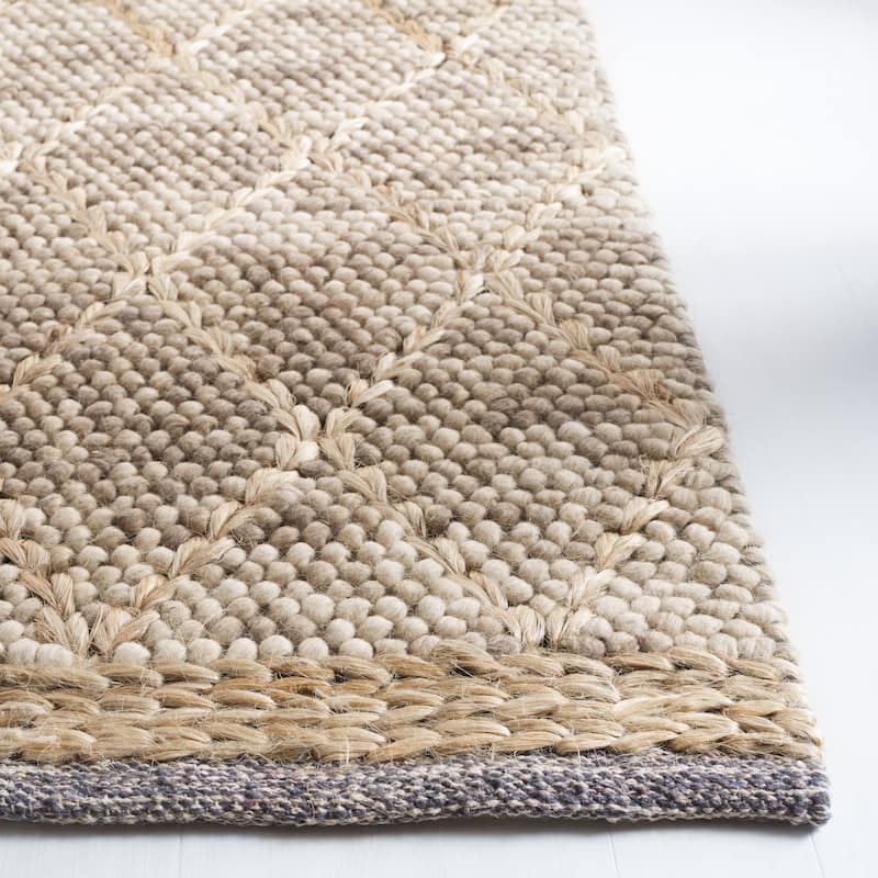 SAFAVIEH Handmade Natura Adorata Trellis Wool Rug