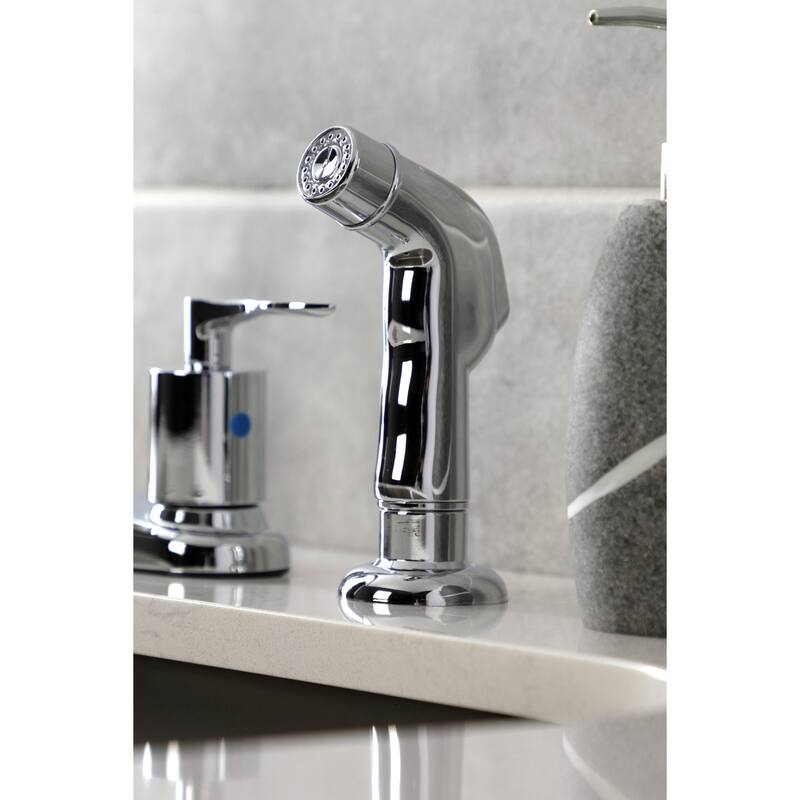 Serena Centerset Kitchen Faucet with Plastic Sprayer