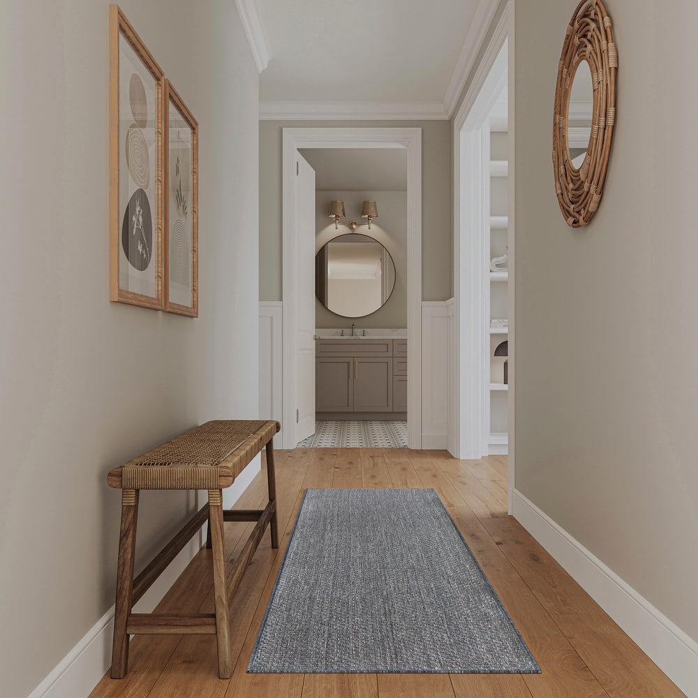 Nourison Tulum Indoor/Outdoor Solid Area Rug