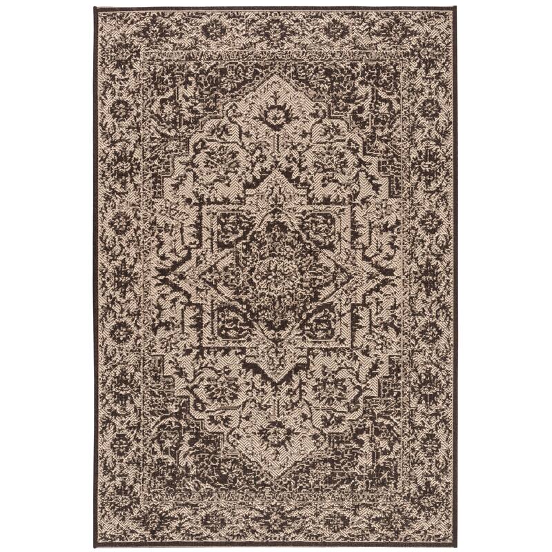 SAFAVIEH Beach House Pouline Indoor/ Outdoor Waterproof Patio Backyard Rug