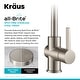 preview thumbnail 128 of 139, Kraus Britt Commercial 3-Function 1-Handle Pulldown Kitchen Faucet