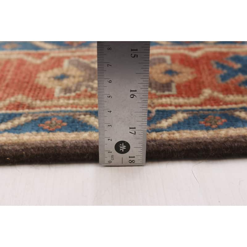 ECARPETGALLERY Hand-knotted Andelz Grey Wool Rug - 4'4 x 9'9