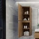 preview thumbnail 2 of 6, Baillie 16'' Wall Mounted Linen Cabinet