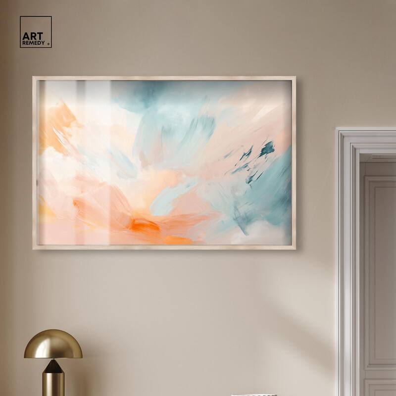 Sunrise Palette I Shadowbox by Art Remedy