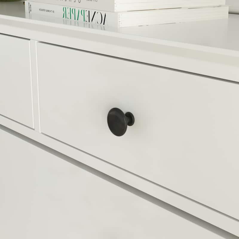 White Shoe Storage Cabinet Flip Drawer Shoe Rack Storage Organizer - 35"Wx41.1"H