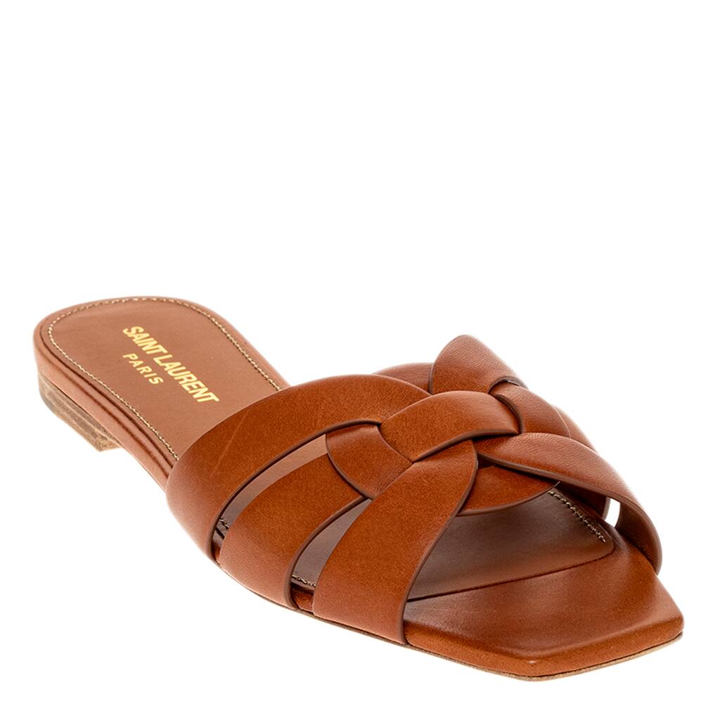 Saint Laurent Tribute Flat Sandals