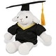 preview thumbnail 1 of 4, DolliBu Long Leg Lamb Graduation Plush Toy with Gown and Cap w/ Tassel - 10.5 inches