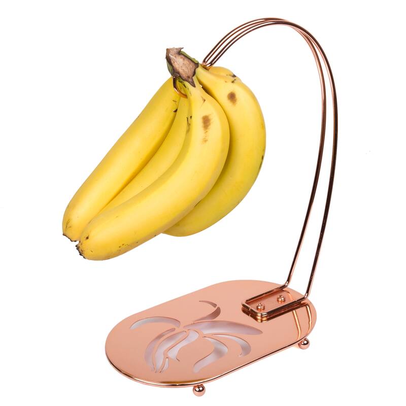 Creative Home Copper Plated Metal Banana Hanger