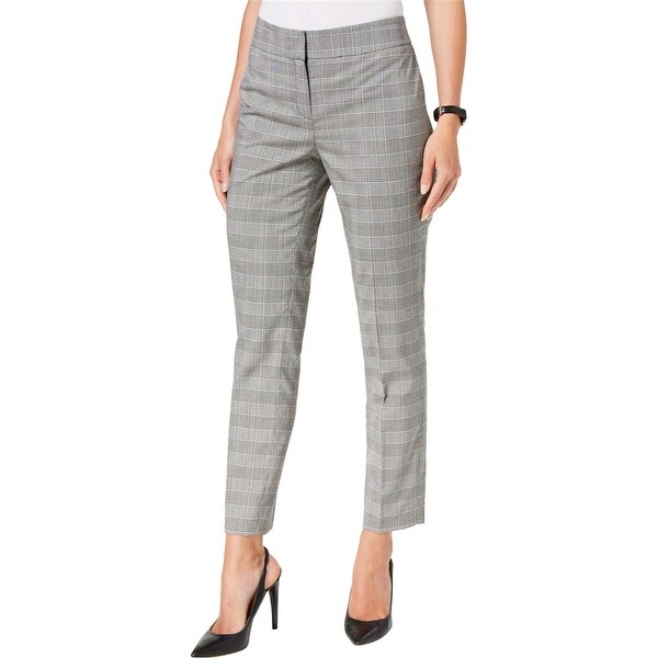 plaid dress pants womens